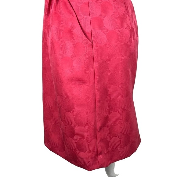 Shelby & PALMER PEPLUM SHEATH KNEE LENGTH DRESS WITH POCKETS & CAP SLEEVES - Picture 7 of 13